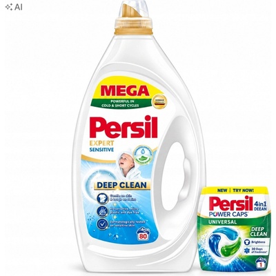 Persil Expert Sensitive prací gel 3,6 l 80 PD