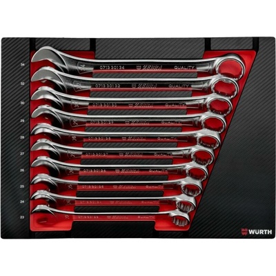 Würth Sada očko/vidlicových kľúčov 8.4.1 10 kusov 0965905402