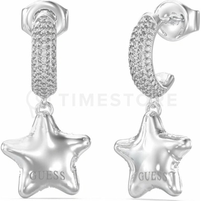 Guess Jedinečné náušnice s hviezdičkou Iconique JUBE05548JWRHT/U