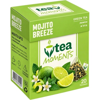 Tea Moments Čaj Mojito Breeze 20 pyramid
