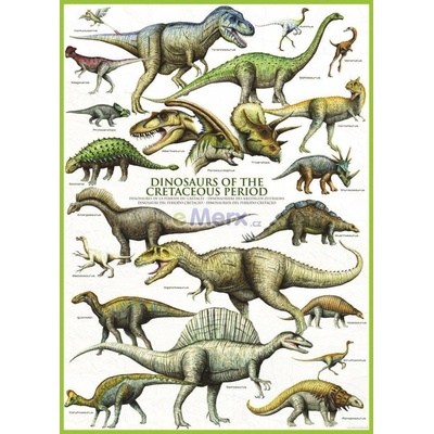 Eurographics Svět dinosaurů Křída 1000 dielov