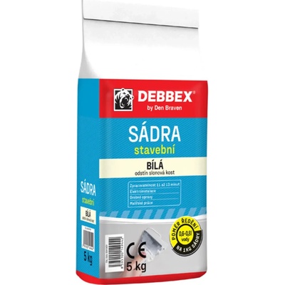 DEBBEX Sádra stavební 5kg