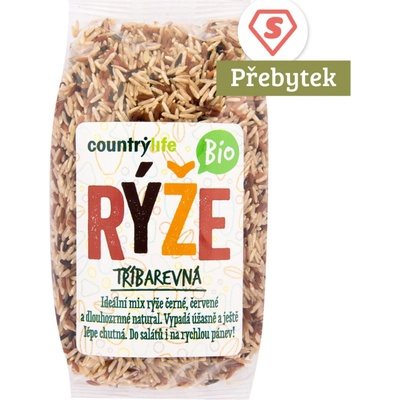 Country Life rýže tříbarevná natural 0,5 kg