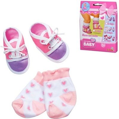 Simba Ponožky a botičky pro New born ponožky růžové s motýlkem