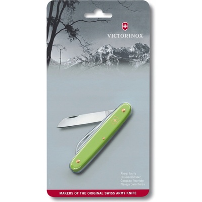 Victorinox, hladká čepeľ, zelený, 5,5 cm