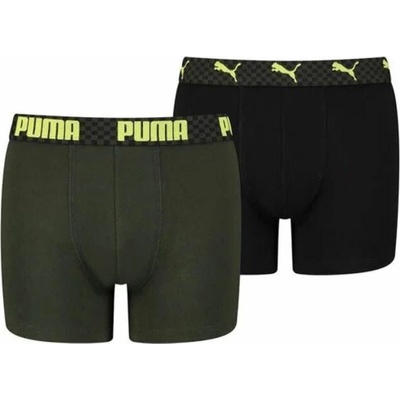 Puma dětské boxerky Boxershort Jr. khaki – Hledejceny.cz