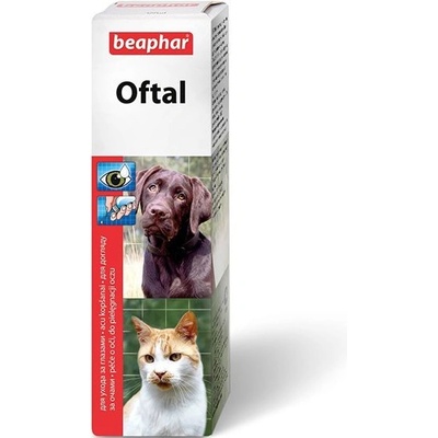 Beaphar Oftal Oční kapky k ošetření očí 50 ml – Hledejceny.cz