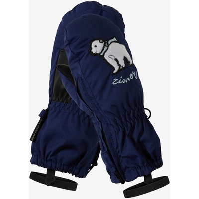 Ziener Le Zoo Minis detské rukavice estate blue