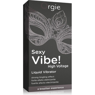 Orgie Sexy Vibe! Liquid Vibrator High Voltage 15 ml