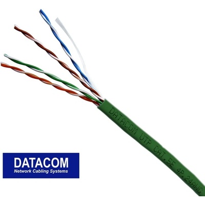 Datacom 1158 UTP Cat5e, PVC, 305m, zelený – Hledejceny.cz