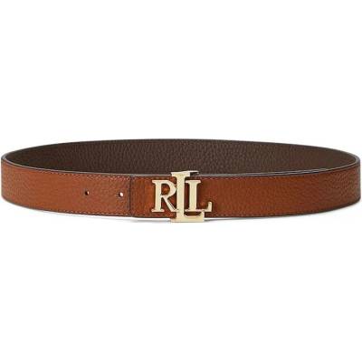 Lauren Ralph Lauren oboustranný pásek dámský kožený 412912039 hnědá