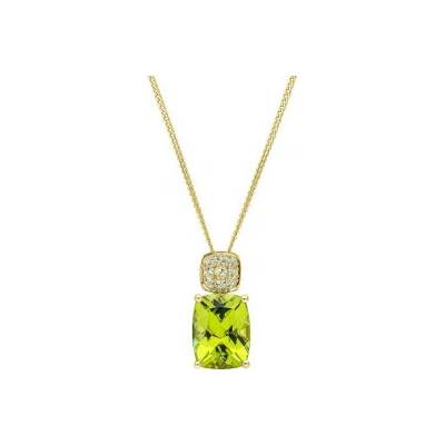 Elements gold Zlatý prívesok s peridotom GP2382G