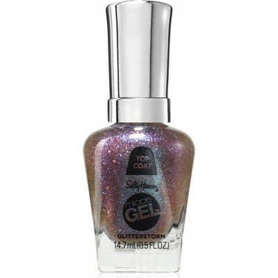Sally Hansen Miracle Gel™ gélový lak na nechty bez použitia UV/LED lampy odtieň Glitterstorm 14.7 ml