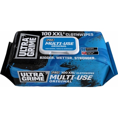 Ultragrime profi čistící ubrousky Multi-Use original XXL, 100 ks