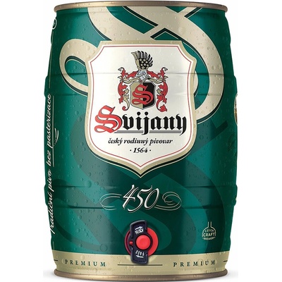 Svijany 450 Prémiový Ležák 4,6% 5 l (sud)