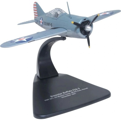 Oxford F2A Buffalo USMC VMF-221 MCAS Ewa Hawaii December 1941 1:72