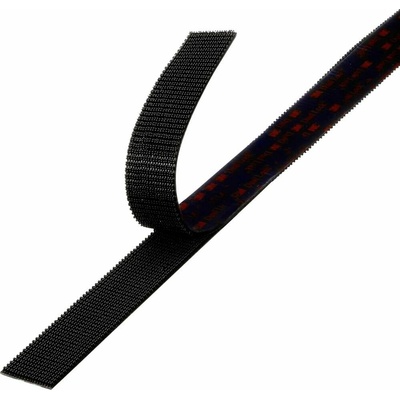 3M Dual Lock SJ3551CF pásek se suchým zipem, lepicí, kulaté hlavičky, (d x š) 1 m x 25 mm, černá, metrové zboží