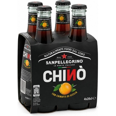 S.Pellegrino Chinò chinotto 4 × 200 ml