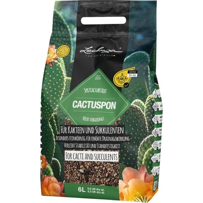 Lechuza Cactuspon pre kaktusy a sukulenty 6 l