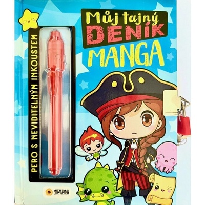 Můj tajný deník na klíček Manga – Hledejceny.cz