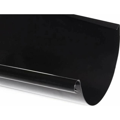 Okapový žlab r.š.400mm pozinkovaný Lakovaný RAL 9005 černá dl.3m