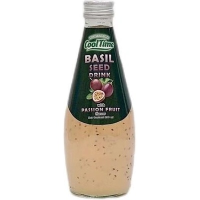 Cool Time Basil Seed nápoj se semínky bazalky s příchutí mučenky 290 ml