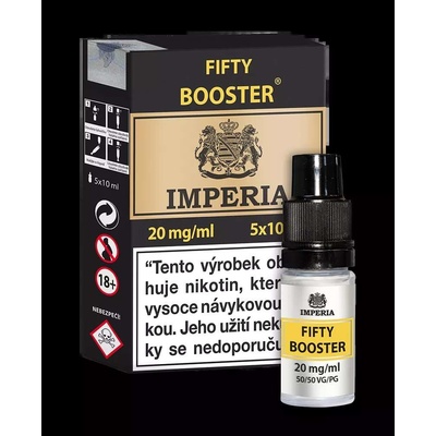 Boudoir Samadhi s.r.o. IMPERIA Fifty PG50/VG50 20mg 5x10ml – Hledejceny.cz