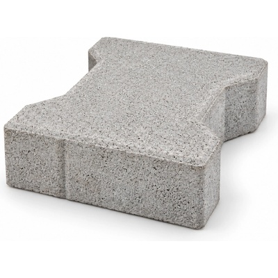 Semmelrock Betonová zámková dlažba Íčko 20 x 16,5 x 6 cm přírodní 1 m²