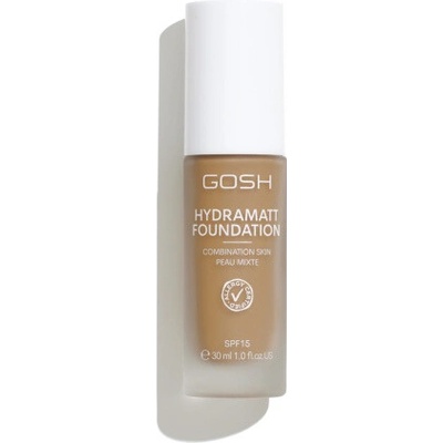 Gosh copenhagen Hydramatt Foundation make-up pro smíšenou pleť 014R Dark 30 ml