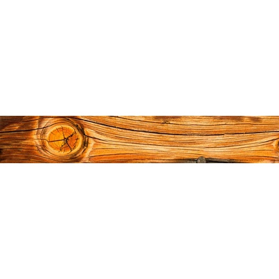 Dimex KI350-061 Samolepící fototapeta do kuchyně Wood knot rozměry 350 x 60 cm