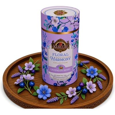 BASILUR Floral Harmony Lavender Berry papír 75 g