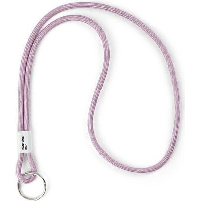 Šňůrka na krk PANTONE Poutko na klíče L Light Purple 257c