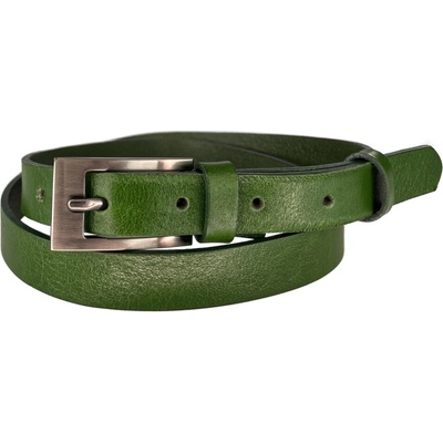Penny Belts dámský kožený opasek 20-184-31 zelený