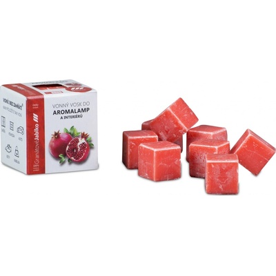 Kozák prírodný vonný vosk do aromalámp a interiérov Granátové jablko 8 kociek 30 g