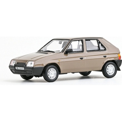 ABREX Škoda Favorit 136L 1988 hnědá 143ABS-708RE 1:43