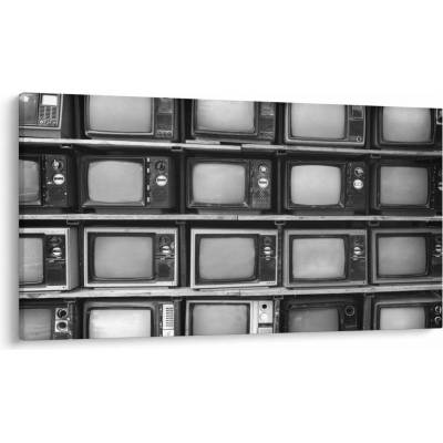 Obraz - Retro televízie, jednodielne 120x70 cm