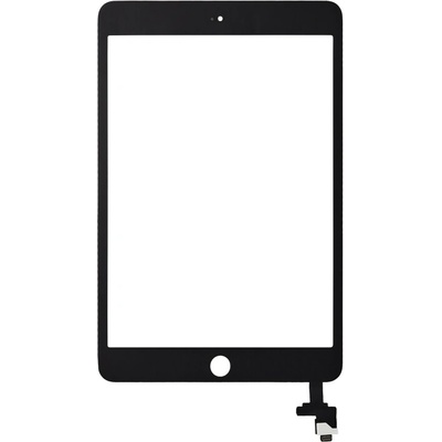 Dotykové sklo s IC čipem iPad mini 3 (bez Home tlačítka) – Aftermarket Pro XO7 – černé IPD0756