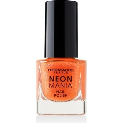 Dermacol Neon Mania Nail Polish lak na nehty 2 Orange Glow 5 ml