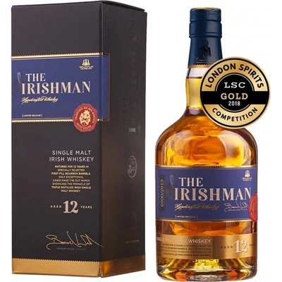The Irishman Single Malt 12y 43% 0,7 l (holá láhev)