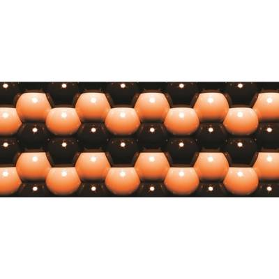 Preinterier Fototapeta - PA0202 3D Oranžové guľôčky vlies - 250cm x 104cm