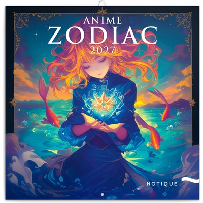 poznámkový Anime Zodiac, 30 x 30 cm 2027