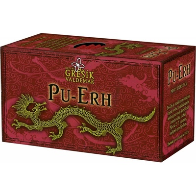 Grešík Pu-Erh černý čaj 20 x 1,7 g