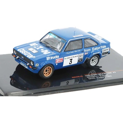 IXO Ford Escort MK II RS 1800 3 B. Coleman / B. Neville Circuit of Ireland 1980 1:43