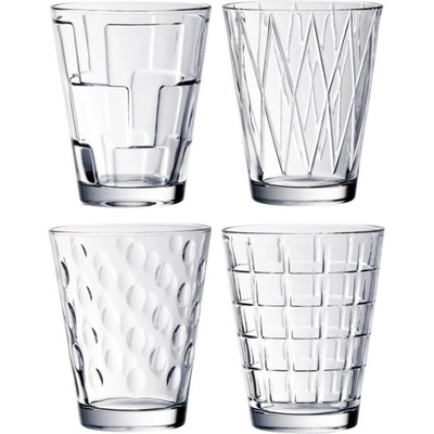 Villeroy & Boch Pohár na vodu priehľadný Dressed Up 4 x 330 ml