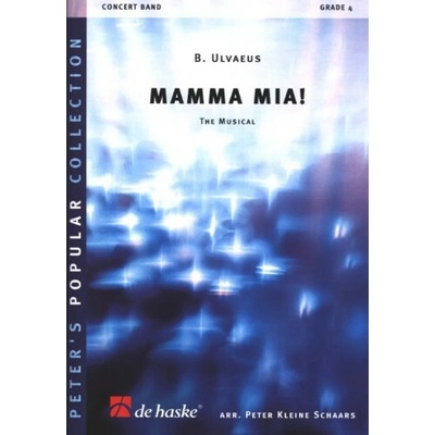 Abba: mamma mia! noty pro koncertní orchestr, party, partitura – Hledejceny.cz