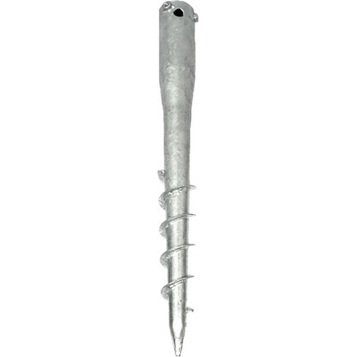 Zemní vrut 550/60 - délka 550mm, průměr 60mm, 3 matky