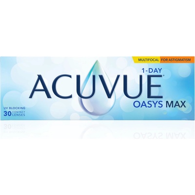 Johnson & Johnson Acuvue Oasys 1-Day Max Multifocal for Astigmatism 30 čoček – Hledejceny.cz