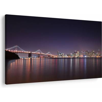 Obraz pohľadu na San Francisco, California, jednodielne 150x100 cm