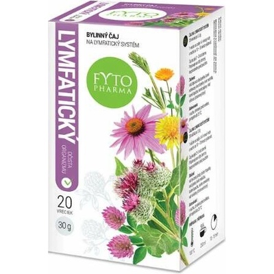 Fyto bylinný čaj NA LYMFATICKÝ SYSTÉM 20 x 1.5 g