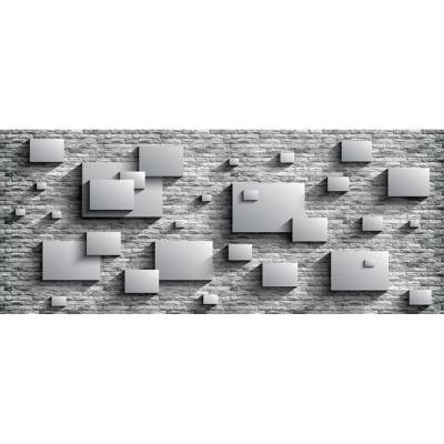 Preinterier Fototapeta - PA4327 3D kocky vlies - 250cm x 104cm